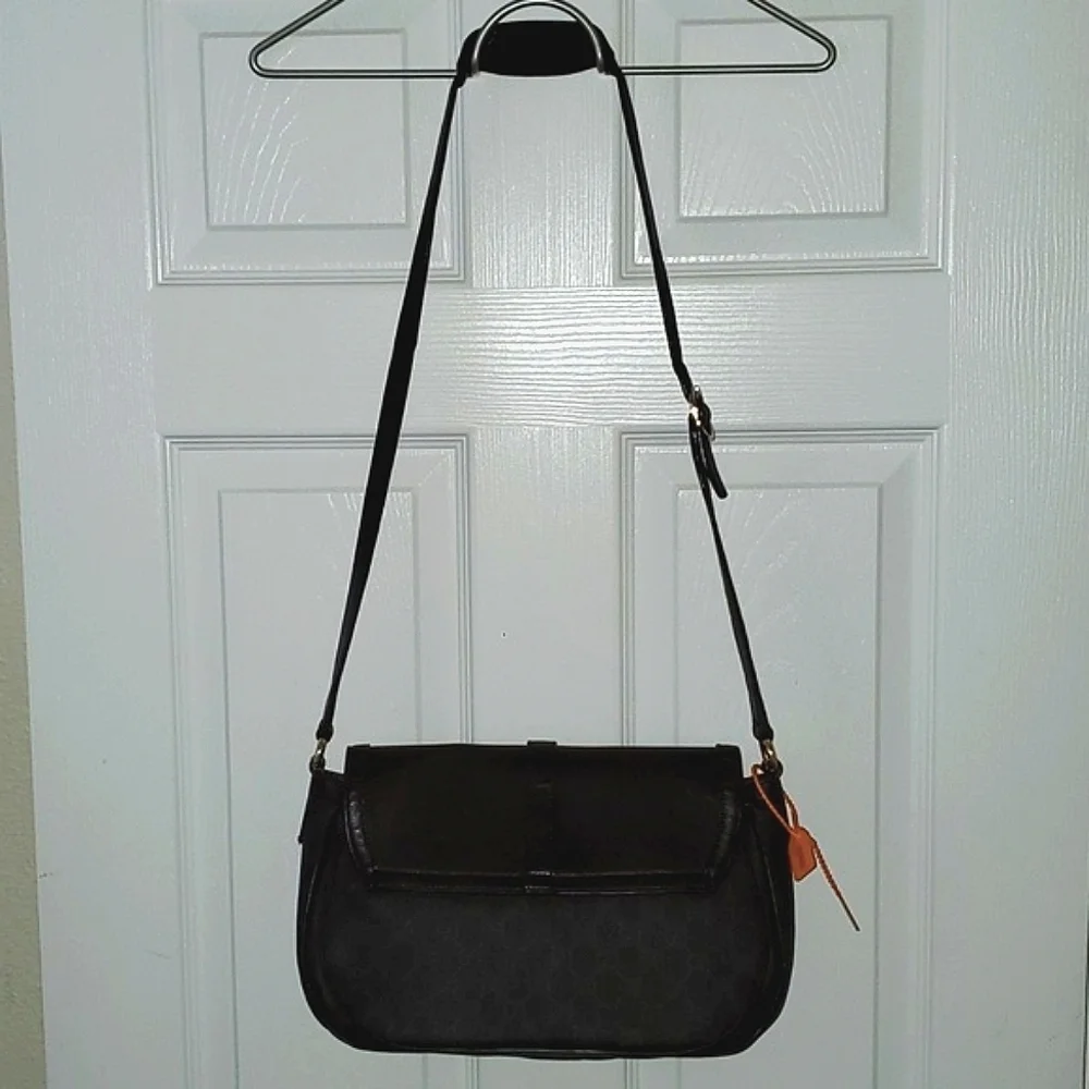 Gucci Supreme Stirrup Crossbody Bag